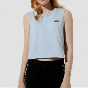 Blue vans muscle tee XL